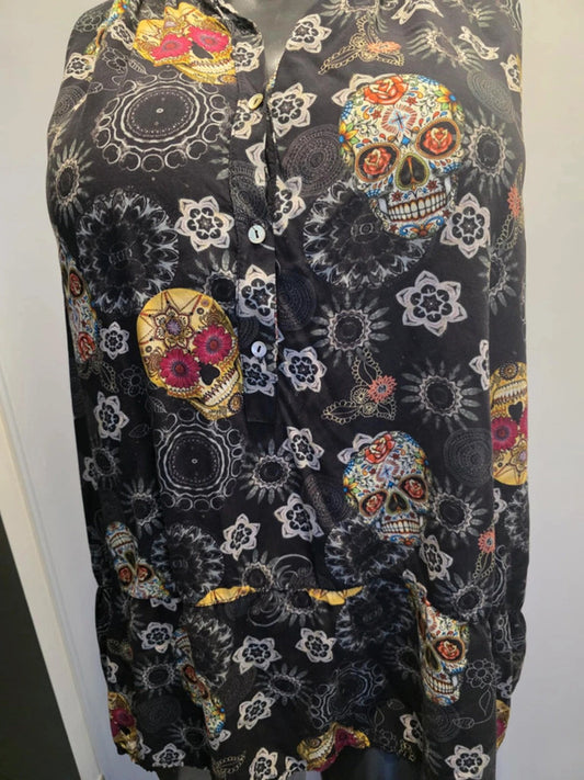 Chemisier tête de mort