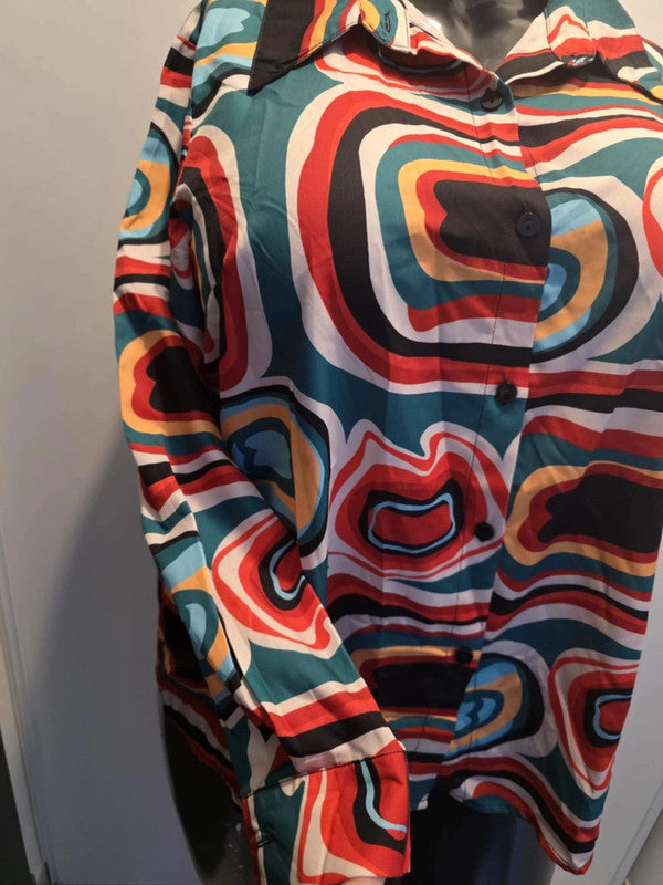 Chemise multicolore