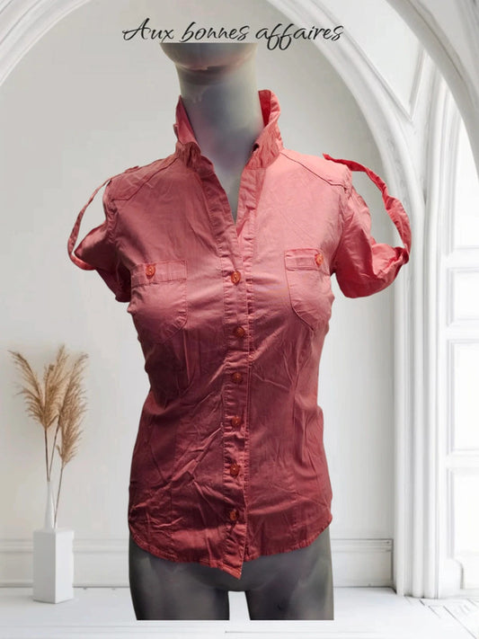 Chemise rose
