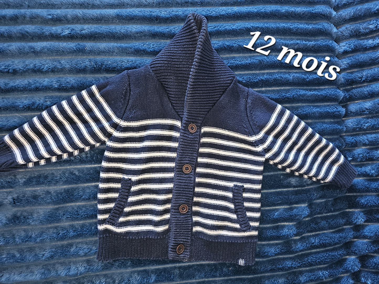 gilet garçon 12 mois