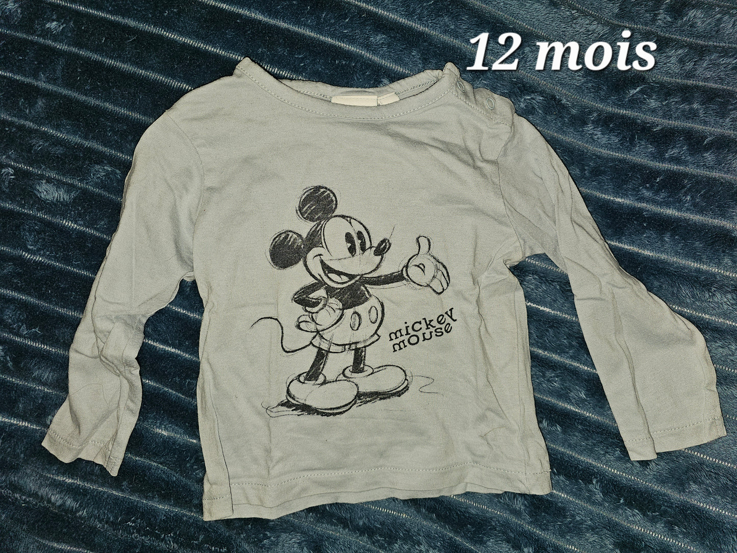 haut manche longue mickey