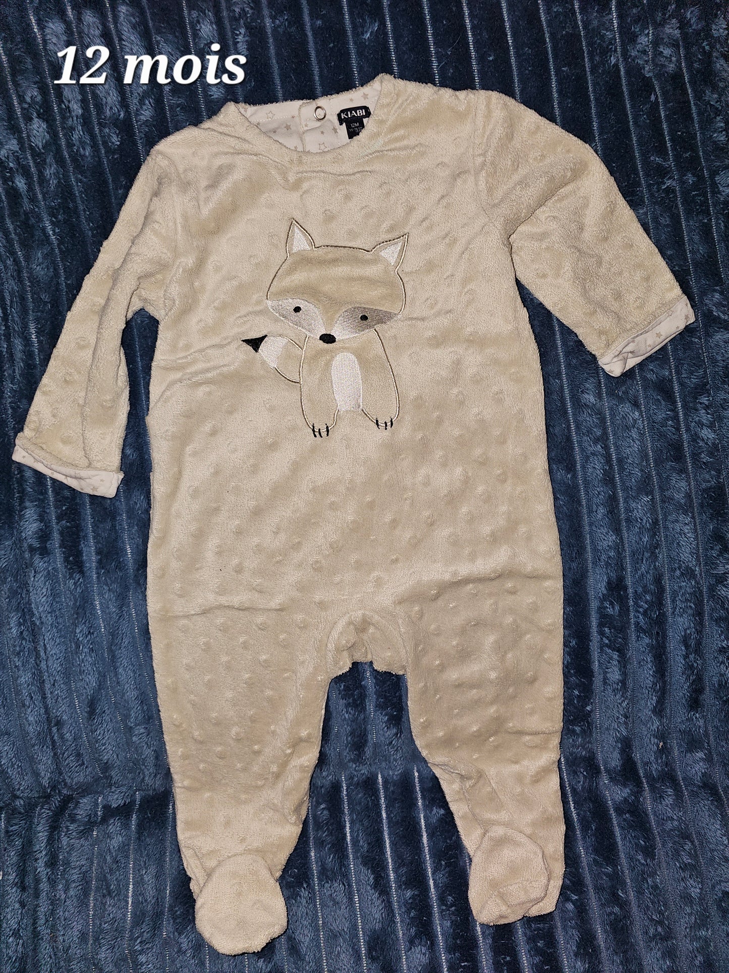 Pyjamas 1 pièces 12 mois