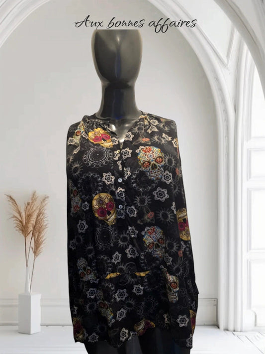 Chemisier tête de mort