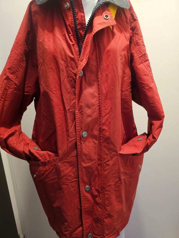 Manteau rouge Kway