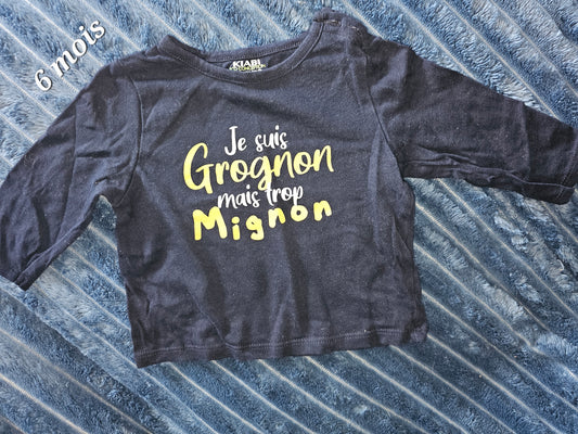 t-shirt manche longue