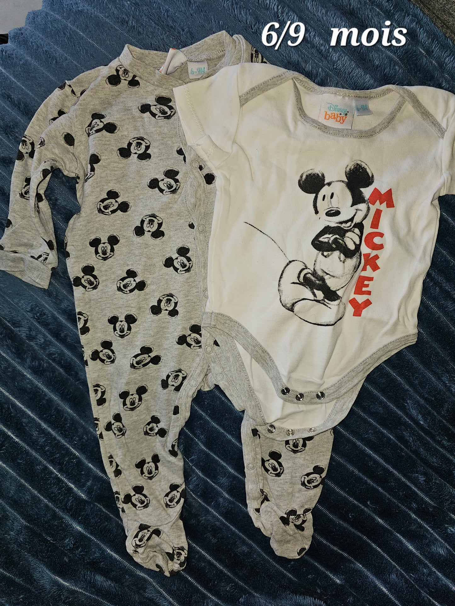 pyjamas 6/9 mois