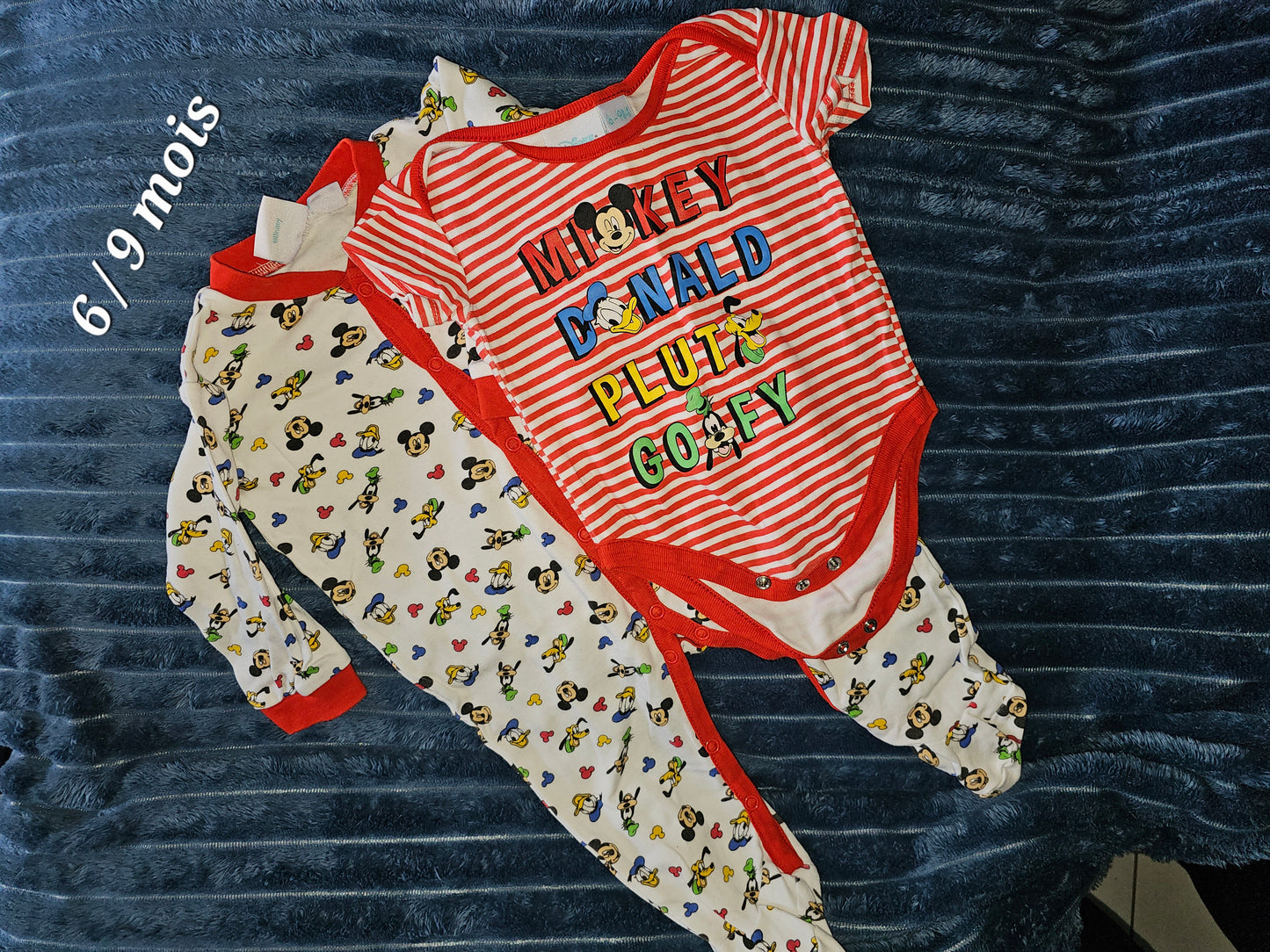 pyjamas 6/9 mois