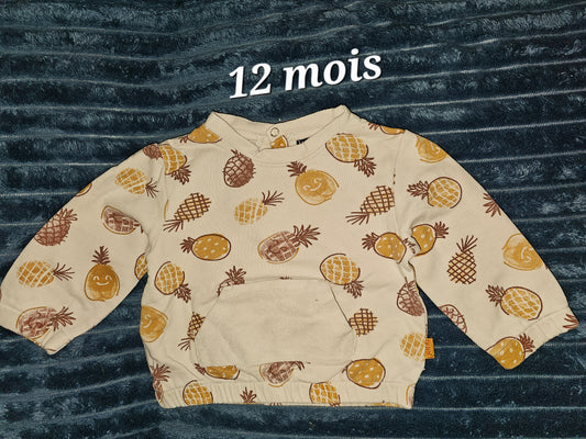 pull ananas 12 mois