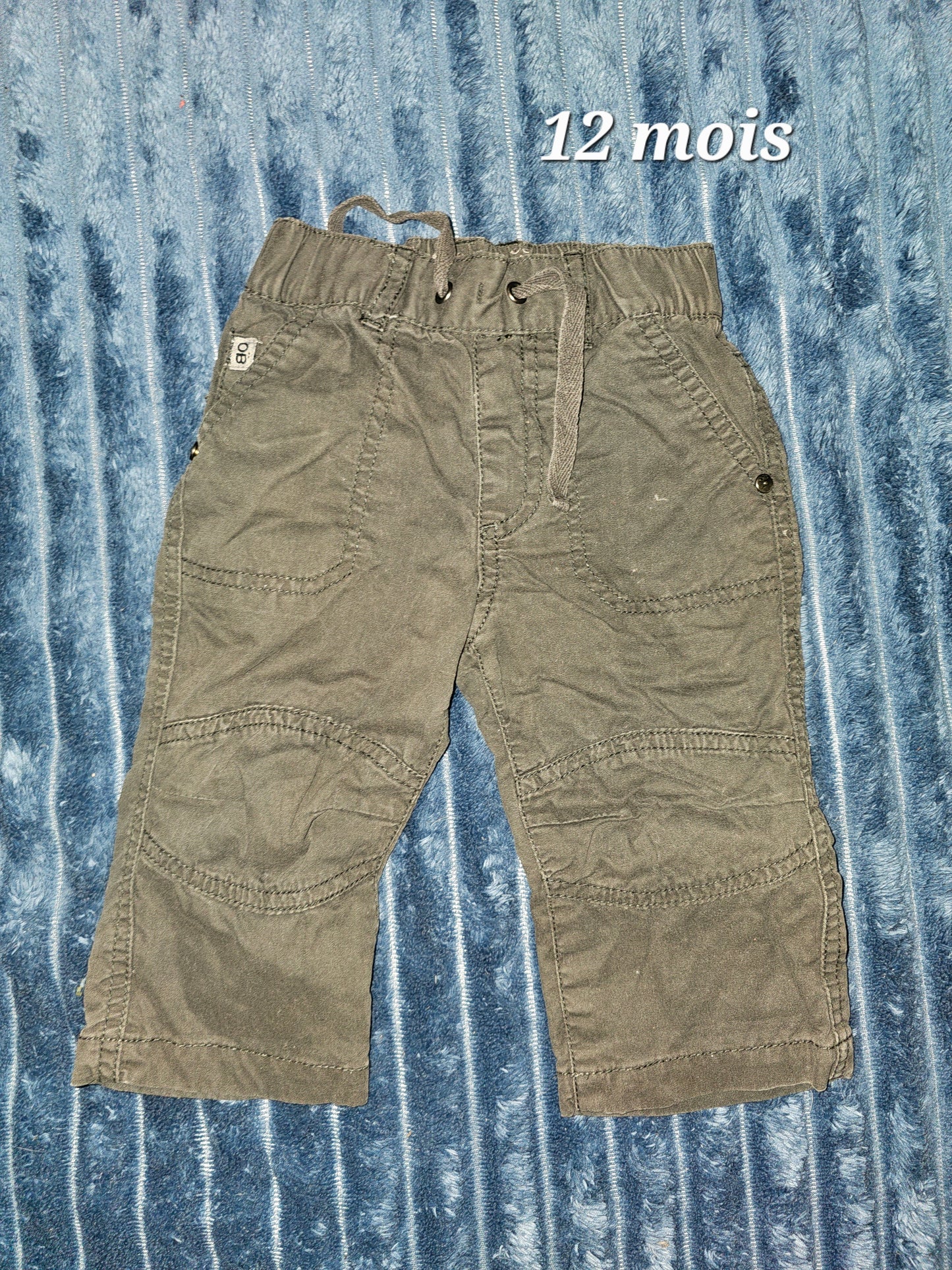 pantalon kaki 12 mois