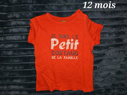 t-shirt bébé garçon