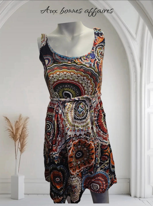 Robe multicolores