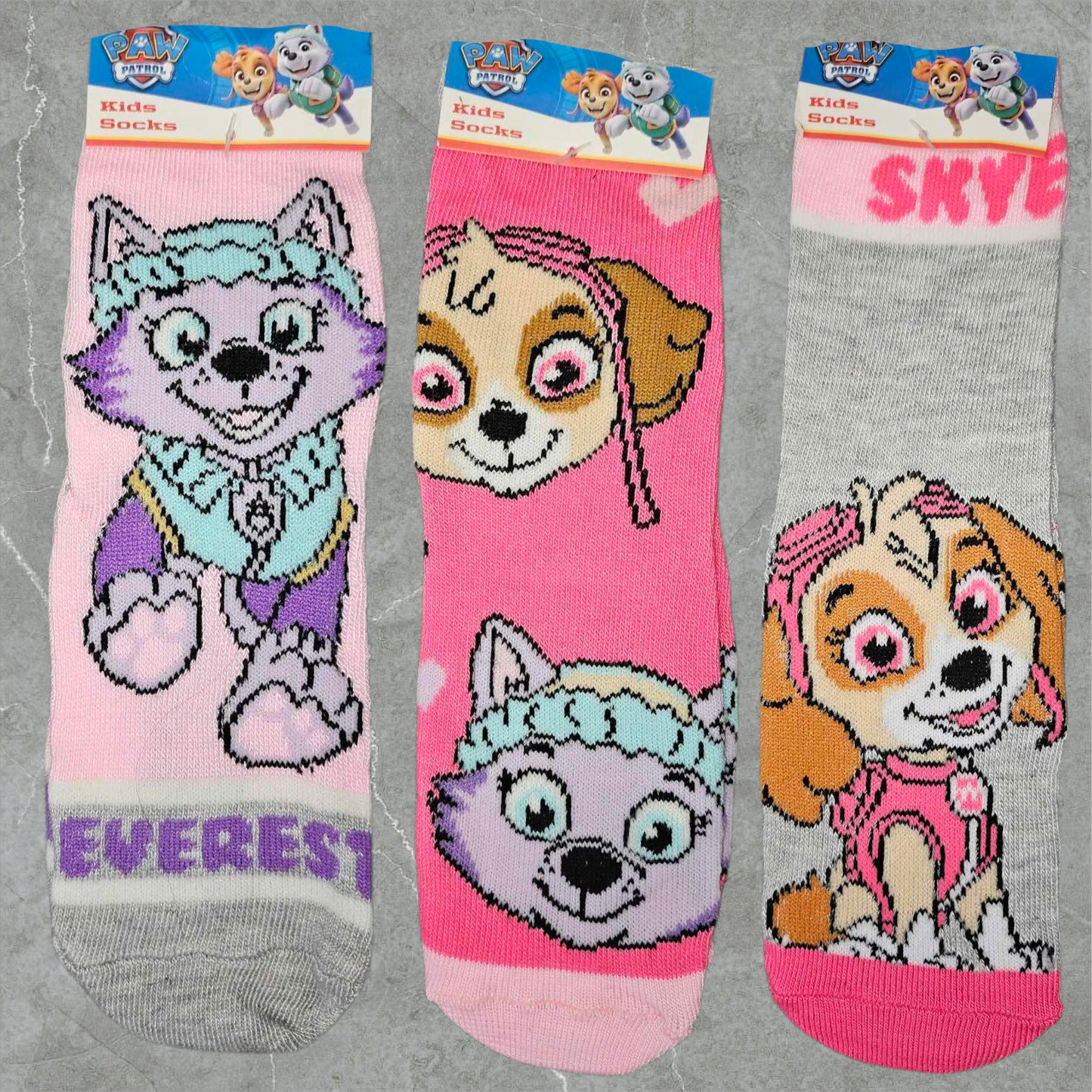 Paire de chaussettes pat patrouille